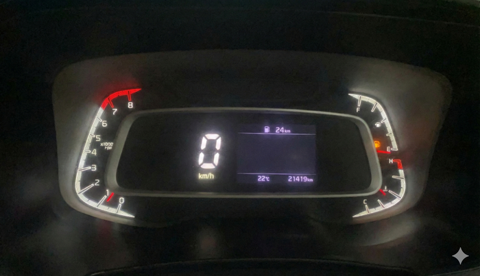 2022 KIA SONET HTK PLUS 1.2, Petrol, Manual, 21,413 km, Odometer Image