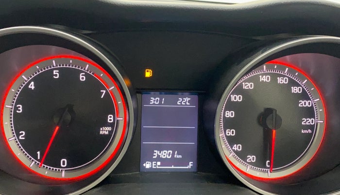 2023 Maruti Swift ZXI, Petrol, Manual, 34,801 km, Odometer Image