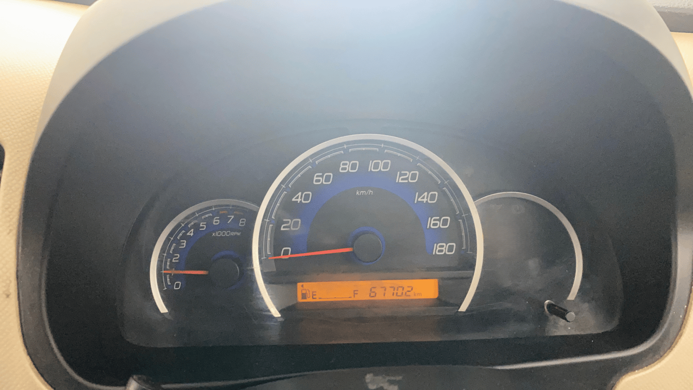 2018 Maruti Wagon R 1.0 VXI, CNG, Manual, 67,671 km, Odometer Image
