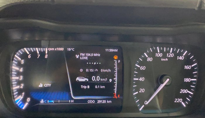 2021 Tata ALTROZ XZ PLUS PETROL DARK EDITION, Petrol, Manual, 29,120 km, Odometer Image