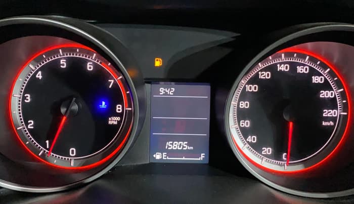 2022 Maruti Swift VXI, Petrol, Manual, 15,803 km, Odometer Image
