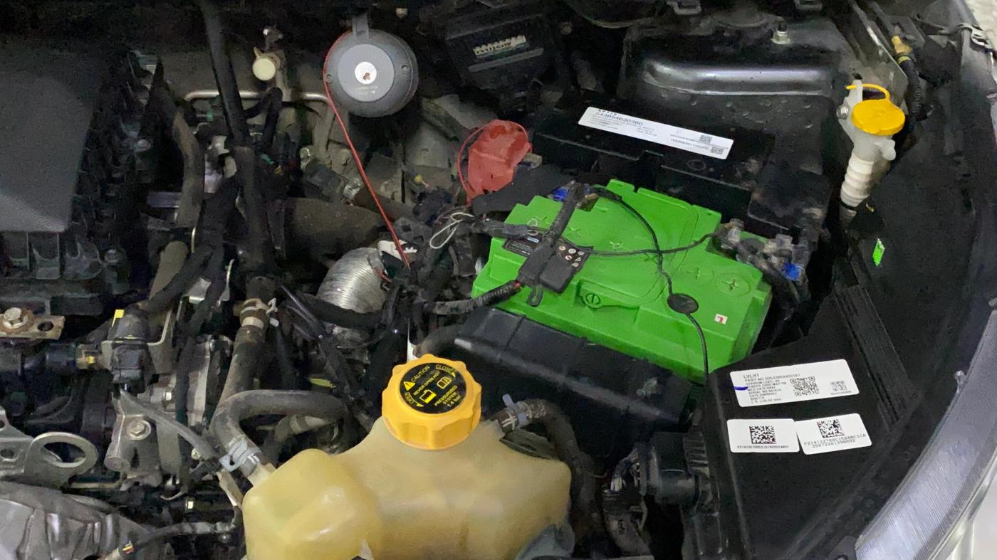 2022 Tata NEXON XE PETROL, CNG, Manual, 35,749 km, Engine View - Left