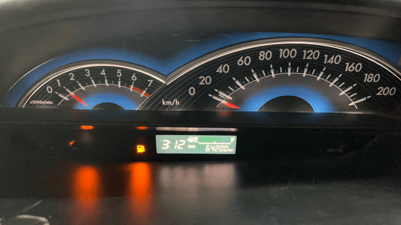 2015 Toyota Etios CROSS 1.2 G, CNG, Manual, 64,247 km, Odometer Image