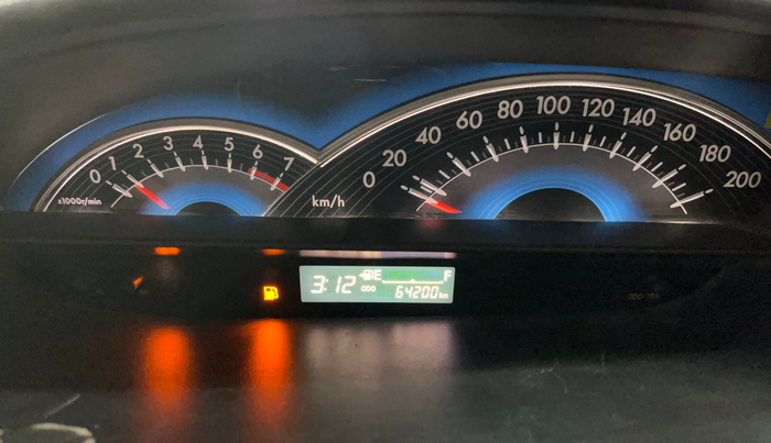 2015 Toyota Etios CROSS 1.2 G, CNG, Manual, 64,189 km, Odometer Image