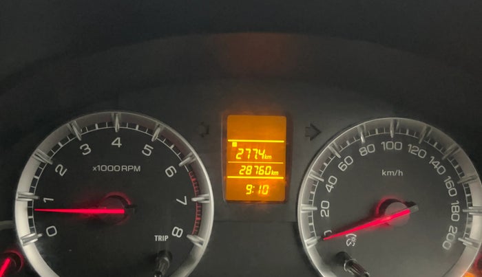 2015 Maruti Swift VXI, Petrol, Manual, 28,712 km, Odometer Image