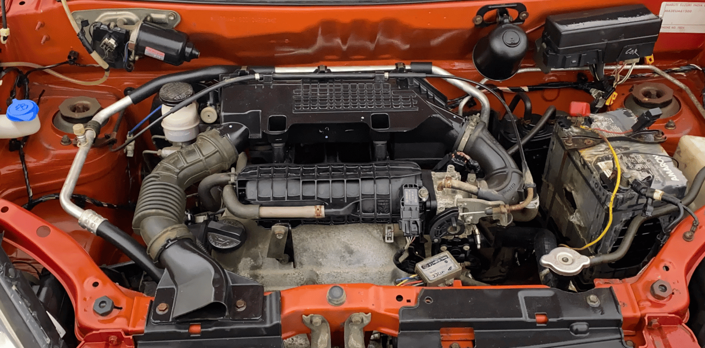 2012 Maruti Alto 800 LXI, Petrol, Manual, 47,778 km, Engine View