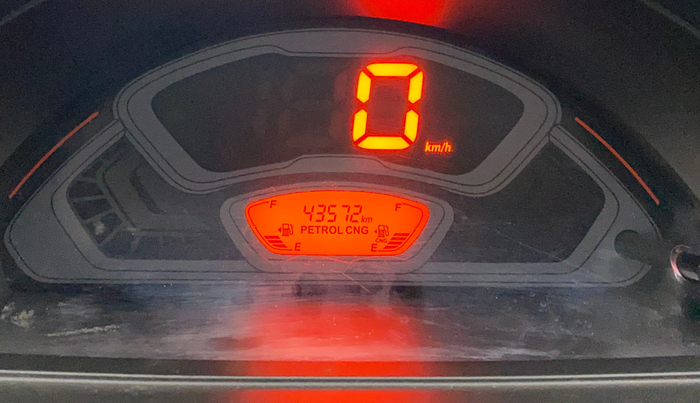 2021 Maruti S PRESSO LXI CNG, CNG, Manual, 43,572 km, Odometer Image