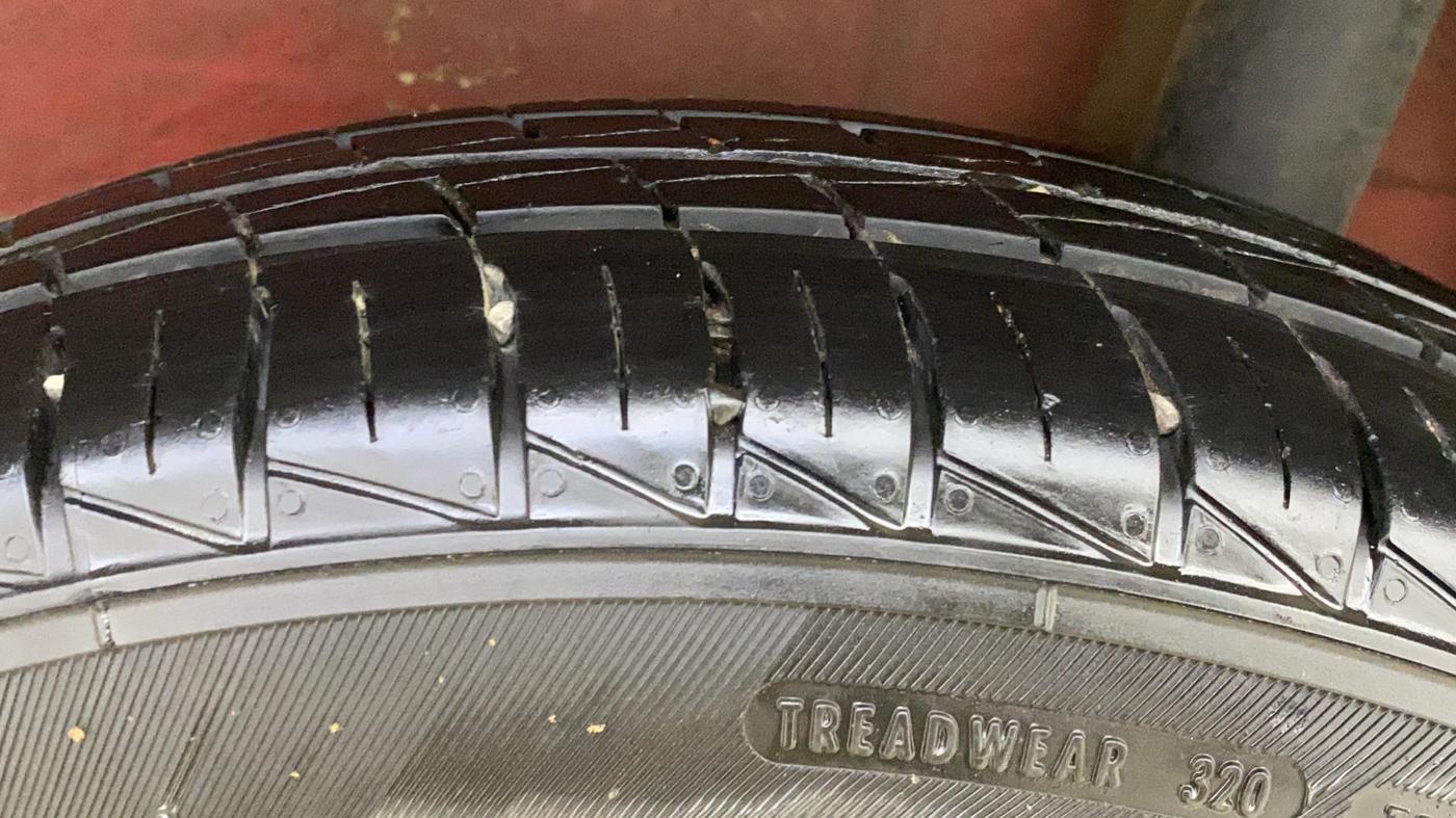 2021 Maruti S PRESSO LXI CNG, CNG, Manual, 44,500 km, Left Rear Tyre Tread