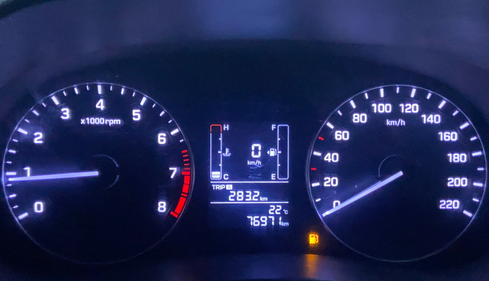 2017 Hyundai Creta SX PLUS 1.6 PETROL, Petrol, Manual, 76,961 km, Odometer Image