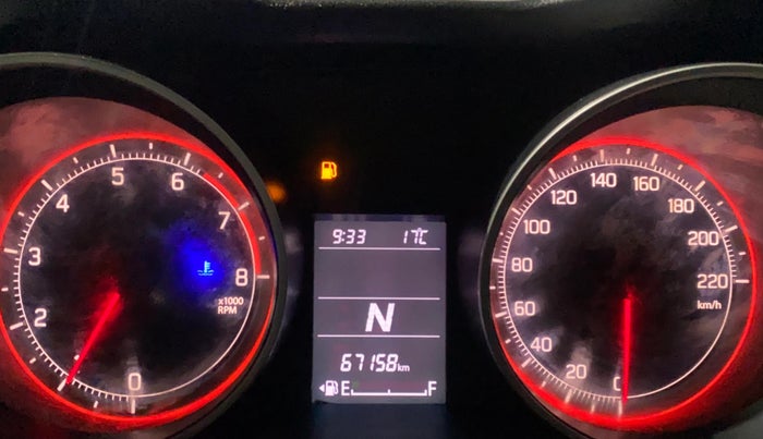 2018 Maruti Swift VXI AMT, Petrol, Automatic, 67,158 km, Odometer Image