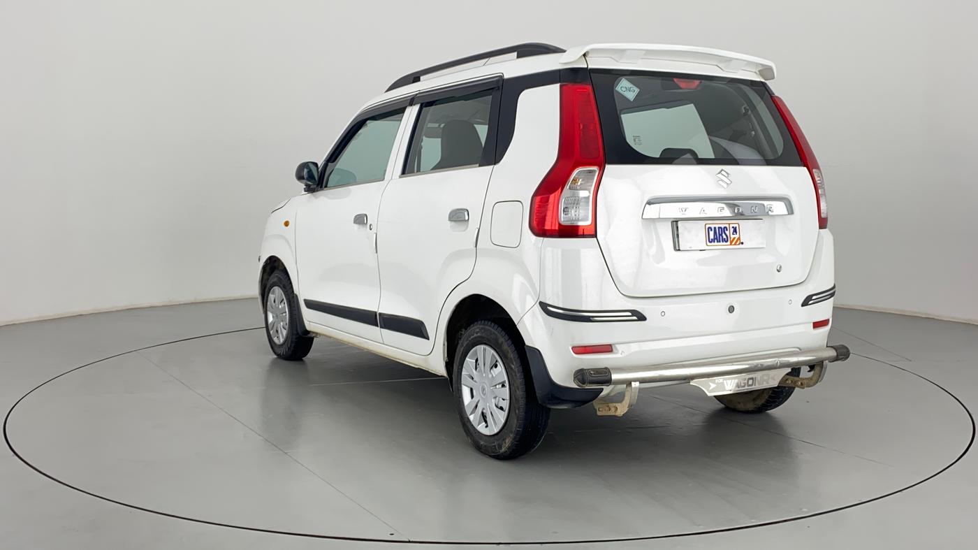 2019 Maruti New Wagon-R 1.0 Lxi (o) cng, CNG, Manual, 30,008 km, Left Back Diagonal