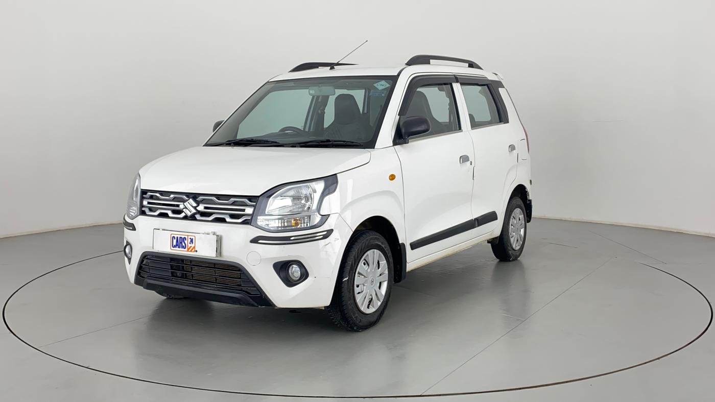 2019 Maruti New Wagon-R 1.0 Lxi (o) cng, CNG, Manual, 30,008 km, Left Front Diagonal