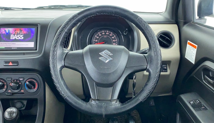 2019 Maruti New Wagon-R 1.0 Lxi (o) cng, CNG, Manual, 30,008 km, Steering Wheel Close Up