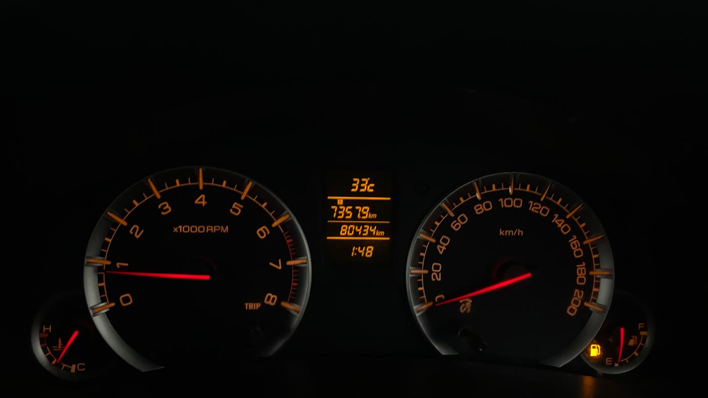 2015 Maruti Swift Dzire ZXI, Petrol, Manual, 80,434 km, Odometer Image