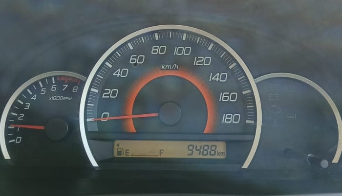 2016 Maruti Wagon R 1.0 VXI, Petrol, Manual, 9,487 km, Odometer Image