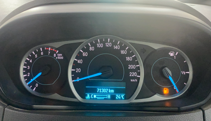 2020 Ford New Figo TITANIUM BLU 1.2 PETROL, Petrol, Manual, 71,297 km, Odometer Image