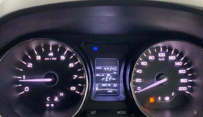 2018 Tata TIGOR XZ PETROL, Petrol, Manual, 44,327 km, Odometer Image