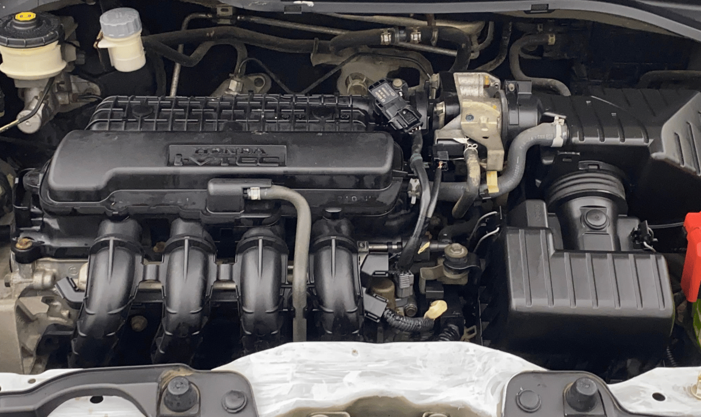 2013 Honda Brio S MT, Petrol, Manual, 87,254 km, Engine View