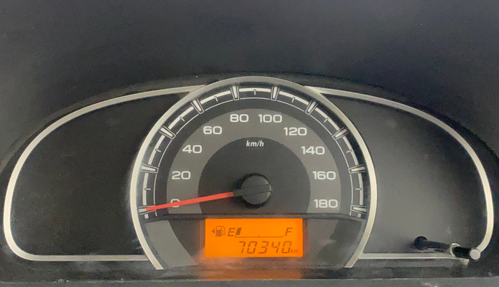 2017 Maruti Alto 800 LXI, Petrol, Manual, 70,340 km, Odometer Image