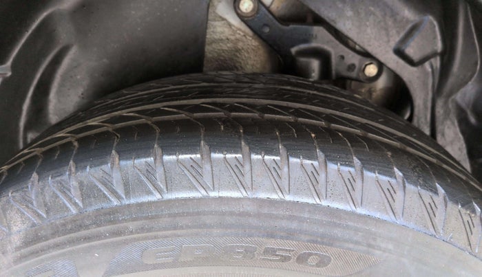 2024 Tata Harrier FEARLESS PLUS DUAL TONE AT, Diesel, Automatic, 19,734 km, Left Rear Tyre Tread