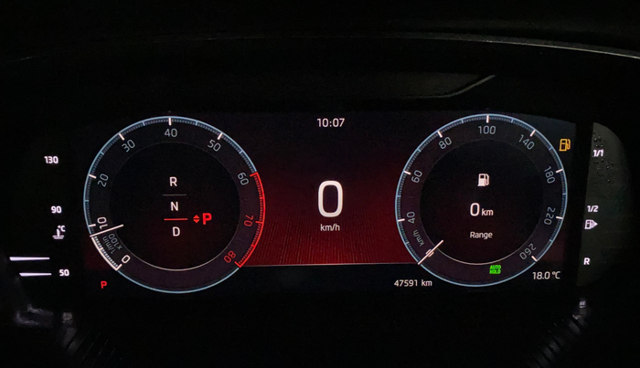 2022 Skoda Octavia STYLE 2.0, Petrol, Automatic, 47,591 km, Odometer Image