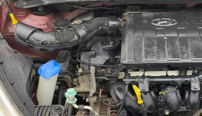 2015 Hyundai Grand i10 ASTA (O) 1.2 KAPPA VTVT, Petrol, Manual, 41,896 km, Engine View - Right