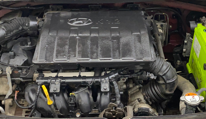 2015 Hyundai Grand i10 ASTA (O) 1.2 KAPPA VTVT, Petrol, Manual, 41,896 km, Engine View