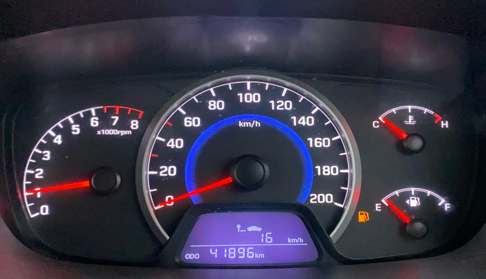 2015 Hyundai Grand i10 ASTA (O) 1.2 KAPPA VTVT, Petrol, Manual, 41,896 km, Odometer Image