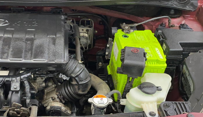 2015 Hyundai Grand i10 ASTA (O) 1.2 KAPPA VTVT, Petrol, Manual, 41,896 km, Engine View - Left