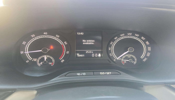 2024 Skoda SLAVIA AMBITION 1.0L TSI MT, Petrol, Manual, 18,401 km, Odometer Image