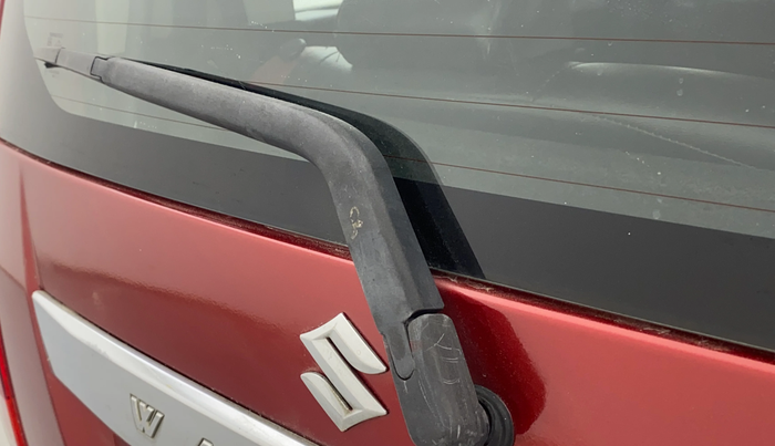 2017 Maruti Wagon R 1.0 VXI, Petrol, Manual, 35,930 km, Rear Wiper