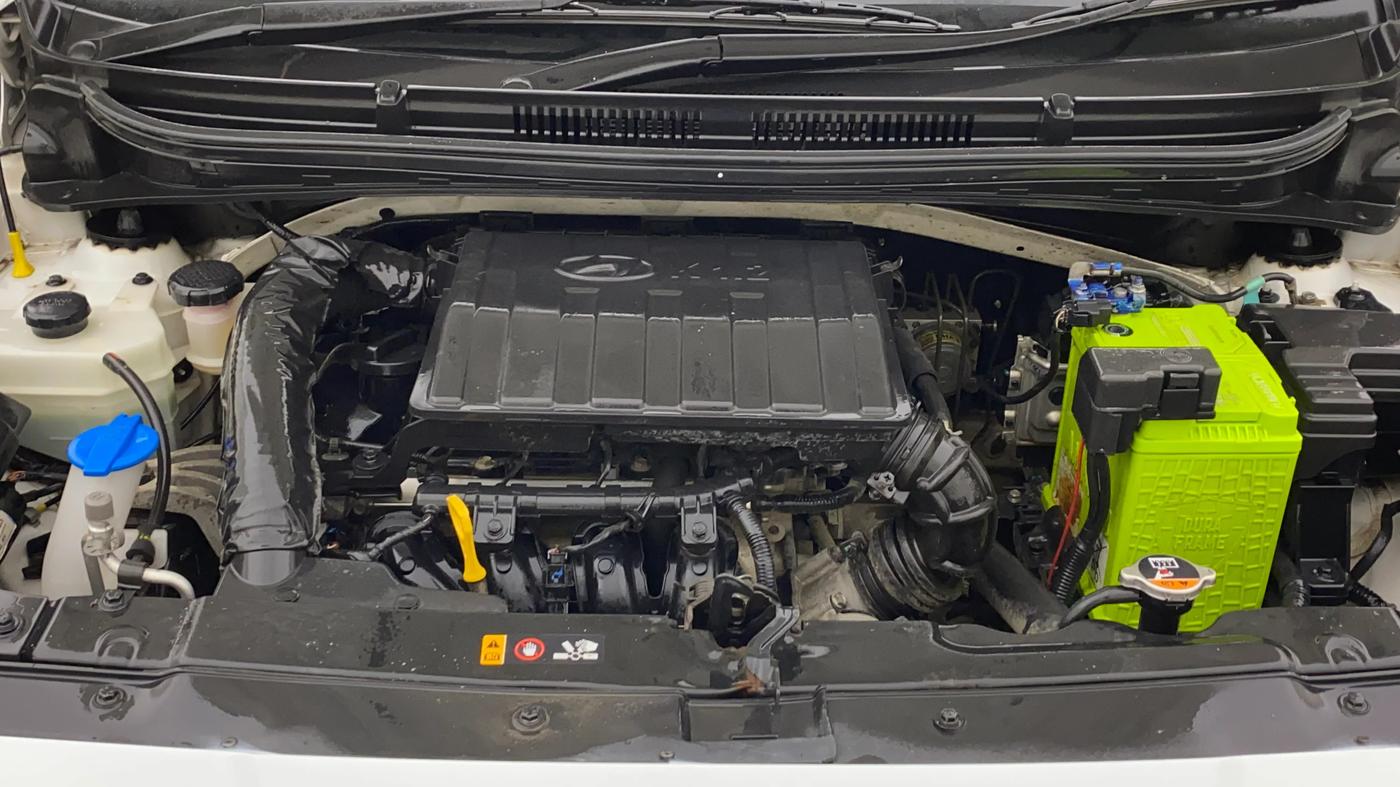 2021 Hyundai AURA SX 1.2, Petrol, Manual, 74,307 km, Engine View