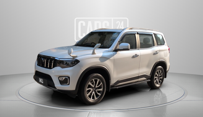 2024 Mahindra SCORPIO-N Z8 L PETROL AT 7 STR, Petrol, Automatic, 5,142 km, Left Front Diagonal