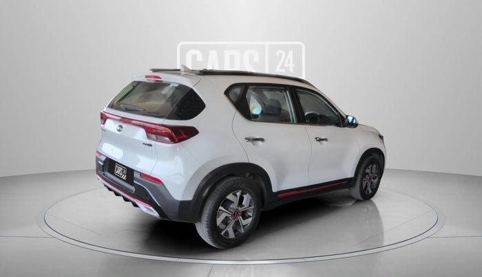2020 KIA SONET GTX PLUS 1.5, Diesel, Manual, 34,389 km, Right Back Diagonal