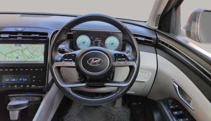 2022 Hyundai Tucson SIGNATURE 2.0 AT PETROL, Petrol, Automatic, 17,916 km, Steering Wheel Close Up