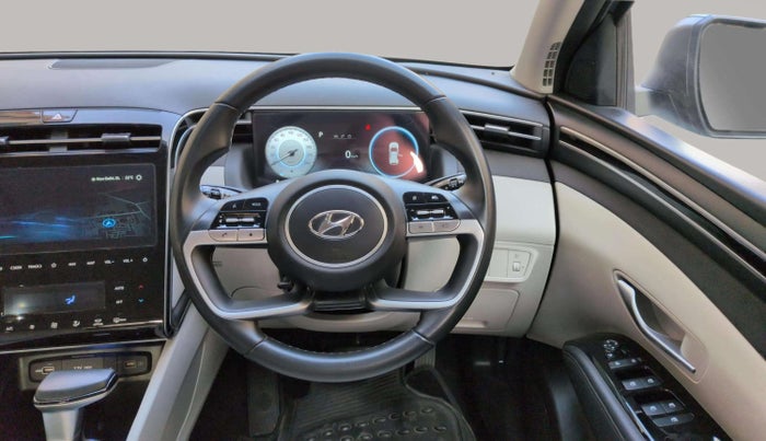 2024 Hyundai Tucson PLATINUM 2.0 AT PETROL, Petrol, Automatic, 14,376 km, Steering Wheel Close Up