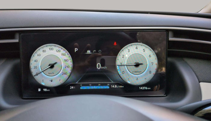 2024 Hyundai Tucson PLATINUM 2.0 AT PETROL, Petrol, Automatic, 14,376 km, Odometer Image