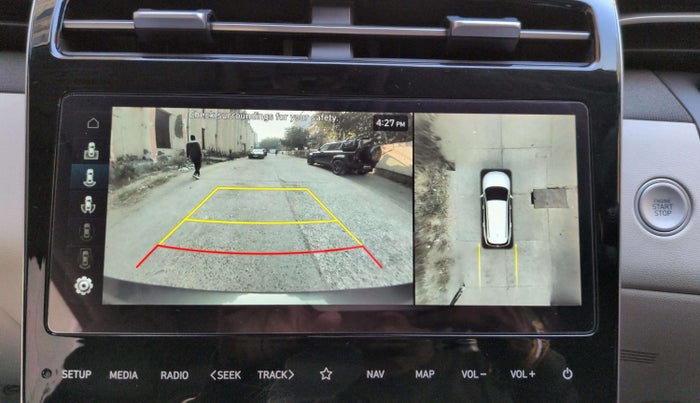 2024 Hyundai Tucson PLATINUM 2.0 AT PETROL, Petrol, Automatic, 14,376 km, Parking Camera