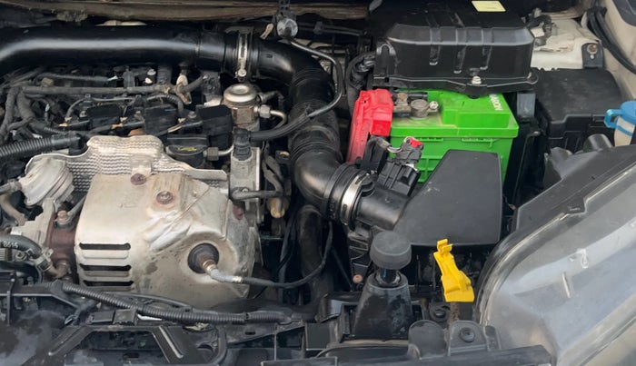 2015 Ford Ecosport TITANIUM 1.5L PETROL, Petrol, Manual, 1,01,340 km, Engine View - Left