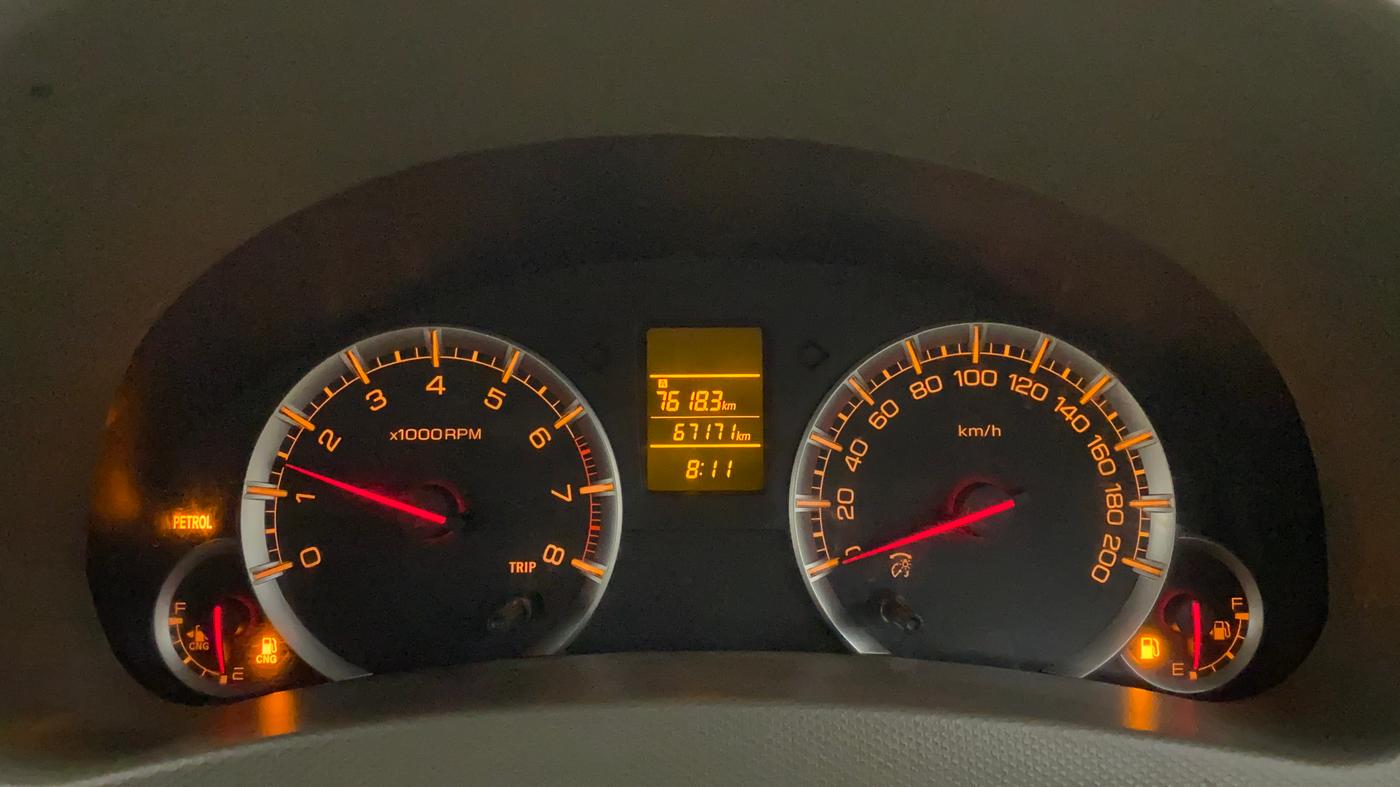 2015 Maruti Ertiga VXI CNG, CNG, Manual, 67,230 km, Odometer Image