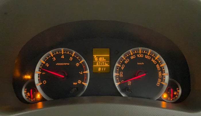 2015 Maruti Ertiga VXI CNG, CNG, Manual, 67,230 km, Odometer Image