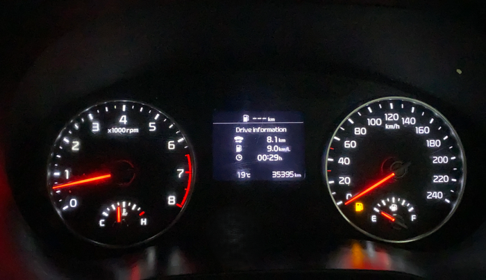 2022 KIA SELTOS HTX PETROL 1.5, Petrol, Manual, 35,386 km, Odometer Image