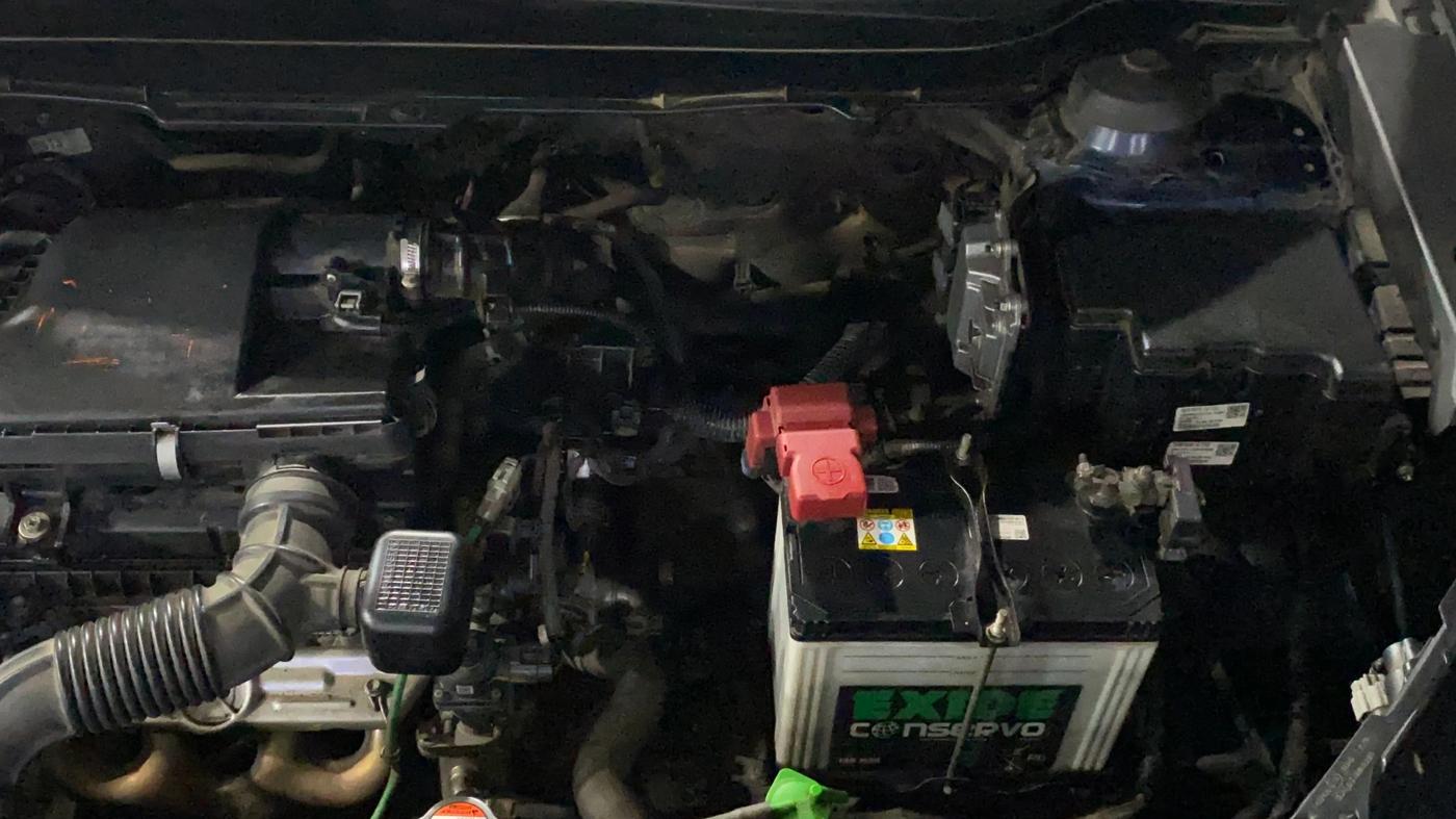 2022 Maruti Grand Vitara ALPHA SMART HYBRID AT, Petrol, Automatic, 58,453 km, Engine View - Left