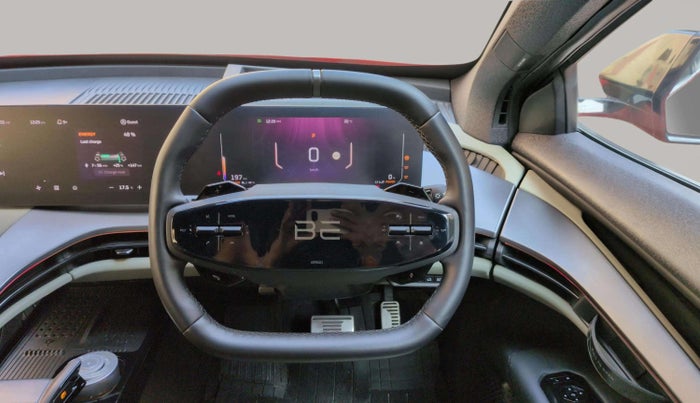 2025 Mahindra BE 6e Pack Three, Electric, Automatic, 3,651 km, Steering Wheel Close Up