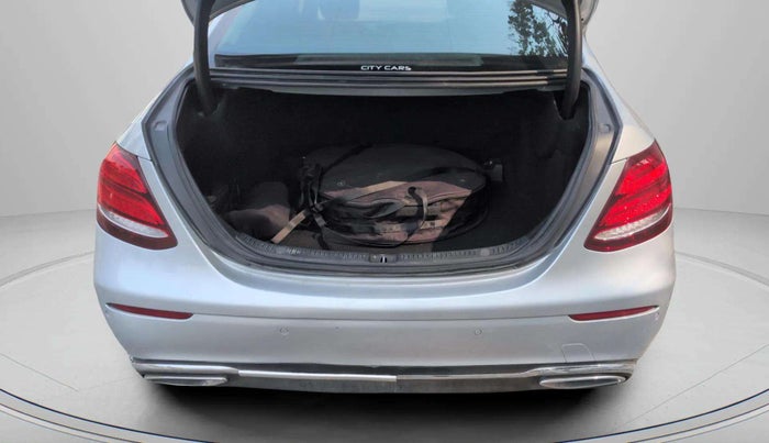 2017 Mercedes Benz E Class E 350D, Diesel, Automatic, 1,13,007 km, Boot Inside