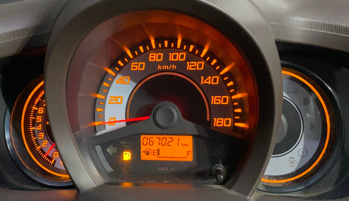 2013 Honda Brio S MT, Petrol, Manual, 67,018 km, Odometer Image