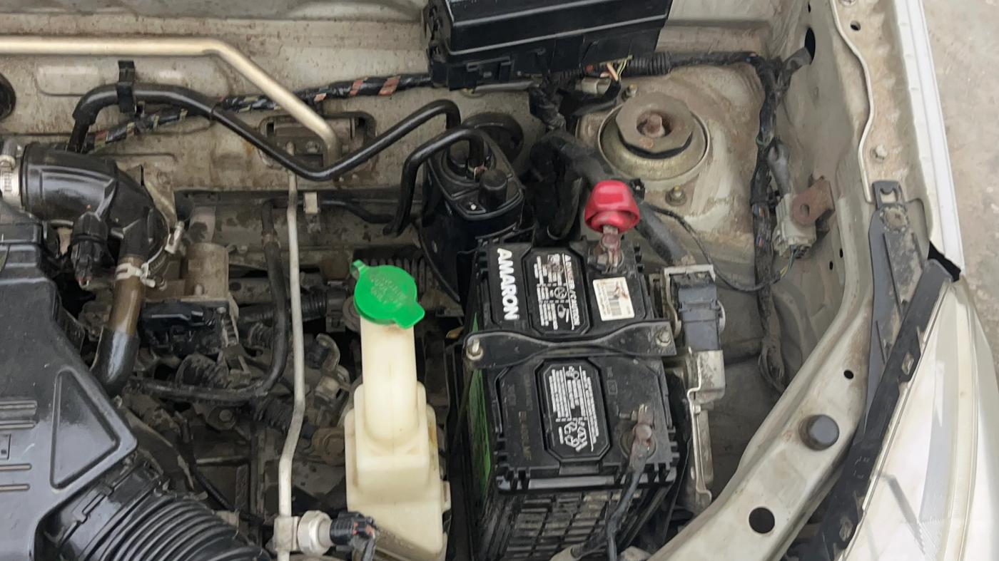 2015 Maruti Alto K10 VXI (O), Petrol, Manual, 38,958 km, Engine View - Left