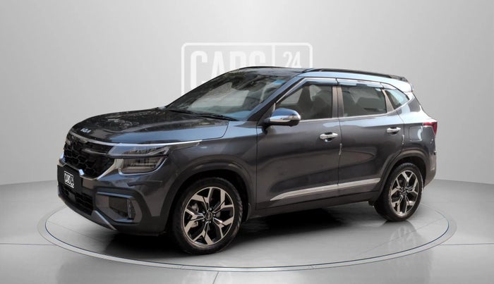 2023 KIA SELTOS  GTX Plus 1.5 Turbo Petrol DCT, Petrol, Automatic, 9,653 km, Left Front Diagonal