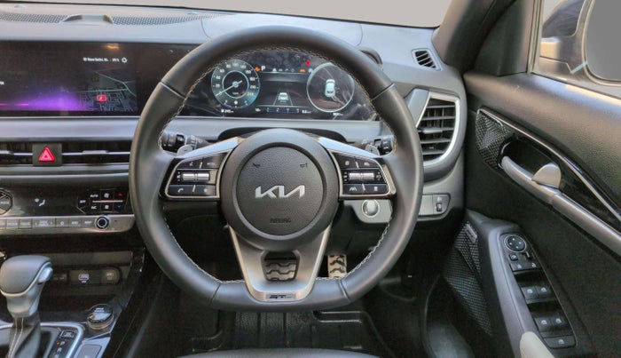 2023 KIA SELTOS  GTX Plus 1.5 Turbo Petrol DCT, Petrol, Automatic, 9,653 km, Steering Wheel Close Up