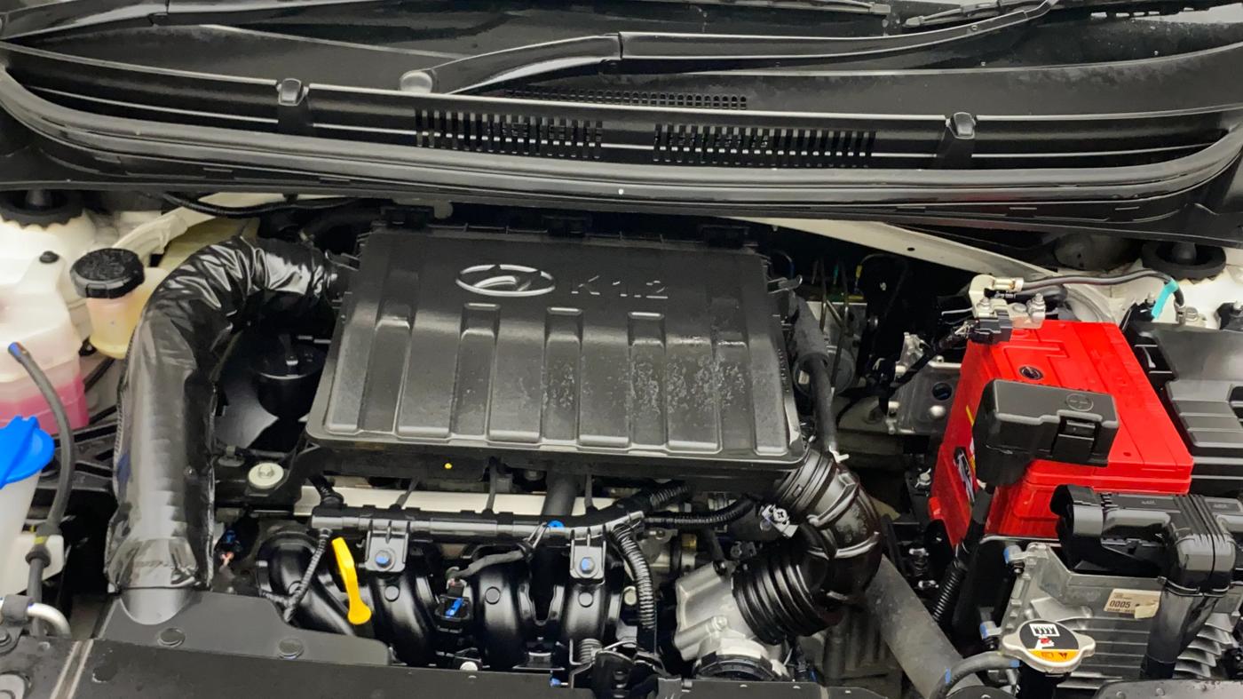 2024 Hyundai AURA SX PLUS 1.2 AMT, Petrol, Automatic, 12,164 km, Engine View